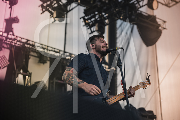 Thrice at Red Hat Amphitheater in Raleigh NC