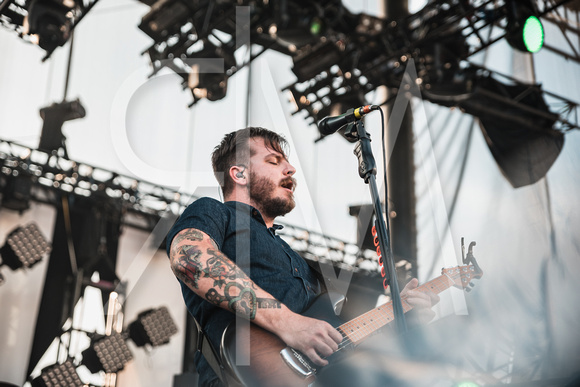 Thrice at Red Hat Amphitheater in Raleigh NC